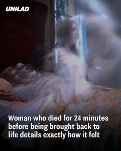 Woman who died for 24 minutes before being brought back to life details exactly how it felt