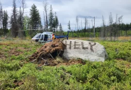 Lost man spent 9 days living off dirty pond water until rescuers spotted ‘HELP’ carved into rock