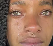 Will Smith and Jada Pinkett's daughter Willow sparks concern after posting crying selfie with X-rated message