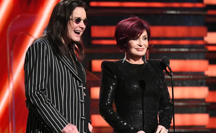 Ozzy Osbourne Dances With Sharon Osbourne At Her 70th Birthday Party