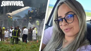 Sole survivor of plane crash that killed 112 explains her last moments before she was left widowed and paralyzed