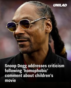 Snoop Dogg addresses criticism following ‘homophobic’ comment about children’s movie
