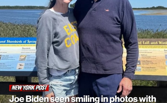 This was the first time Former President Joe Biden was photographed publicly since July 31.