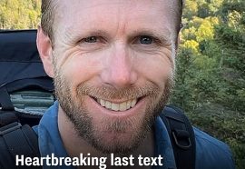Heartbreaking last text message hiker sent wife before being found underneath ledge on 13,000ft mountain
