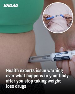 Health experts issue warning over what happens to your body after you stop taking weight loss drugs